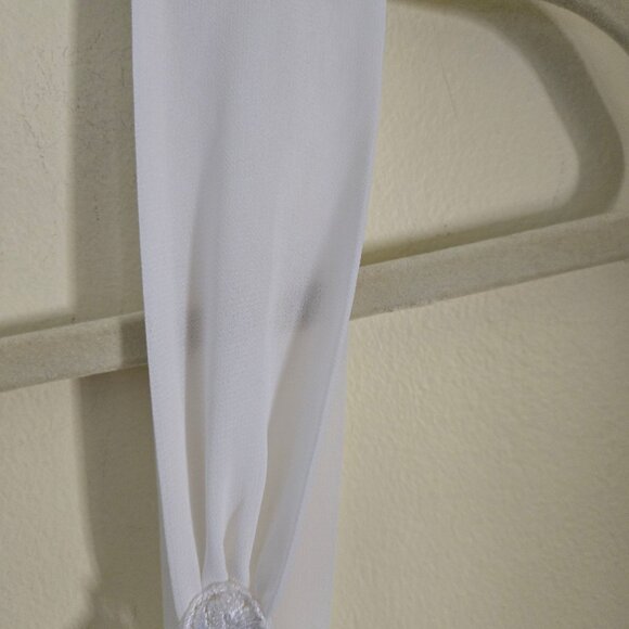 Gorgeous Vintage Satiny Lace Detail Slip Dress California Dynasty Size L - Picture 6 of 8